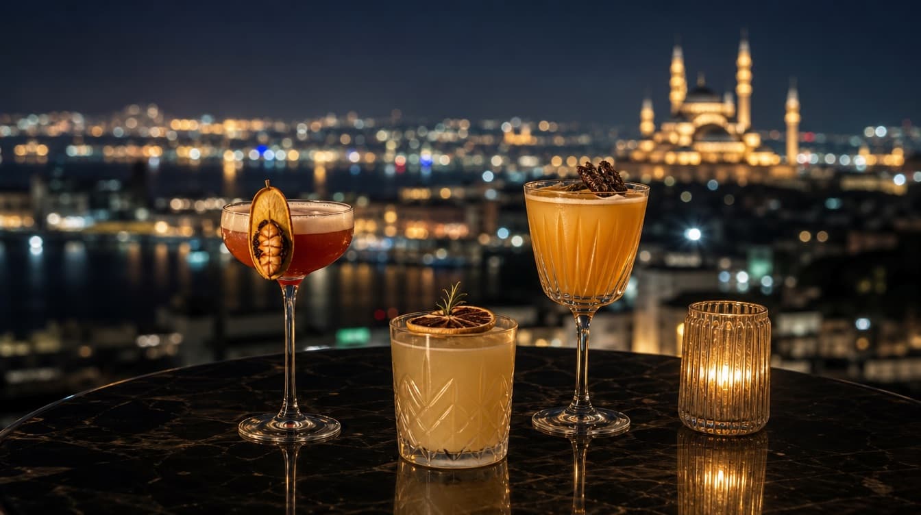 İstanbul'un En İyi Çatı Katı (Rooftop) Mekanları ve Kokteylleri