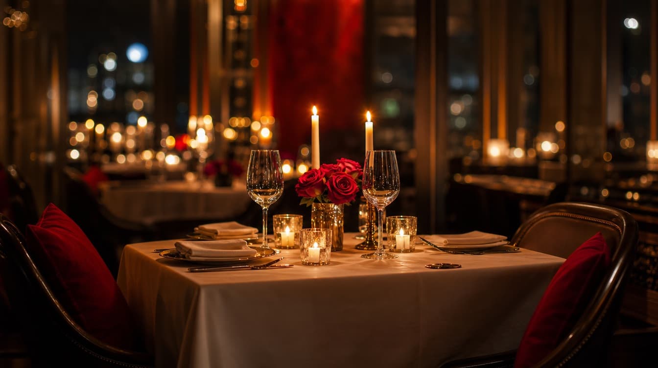 İstanbul'da Romantik Akşam Yemeği İçin 10 Restoran Önerisi