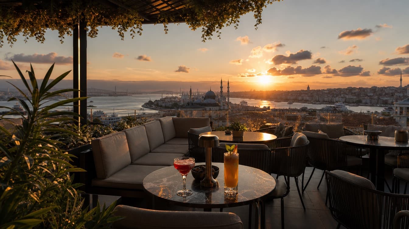 İstanbul'da Romantik Bir Gün Batımı İçin En İyi Teras Bar Hangisi?