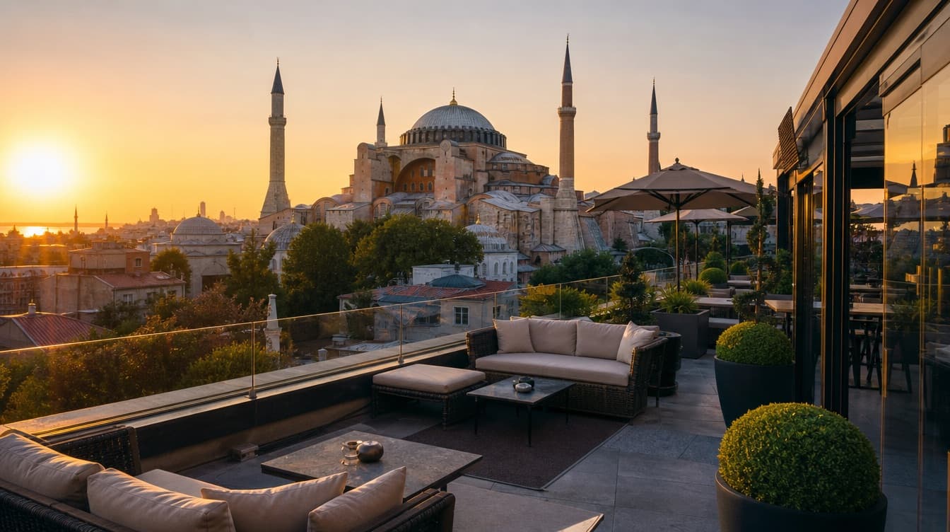 Tarihi Yarımada'da Lüks Konaklama ve Restoran Rehberi